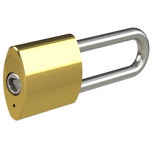 Brass Padlock, 10mm, 3 inch